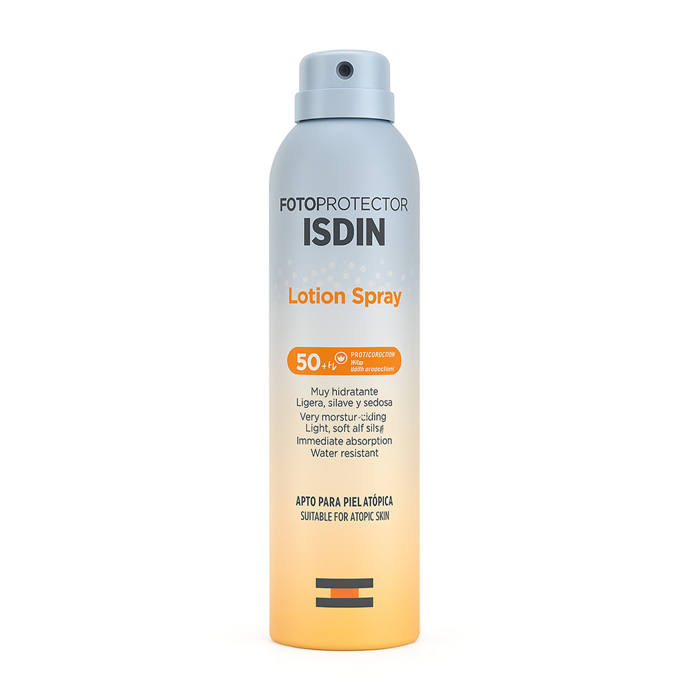 isdin-fotoprotector-lotion-spray-spf-50 اسپری ضد آفتاب ایزدین مدل ISDIN Fotoprotector Lotion Spray SPF 50