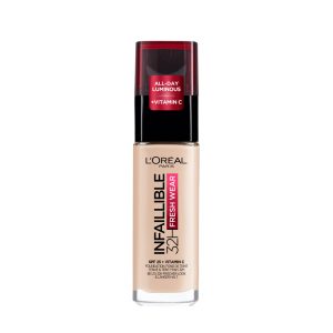 کرم پودر لورال اینفائیبل 32 ساعته L’OREAL INFALLIBLE 32H Fresh Wear Foundation