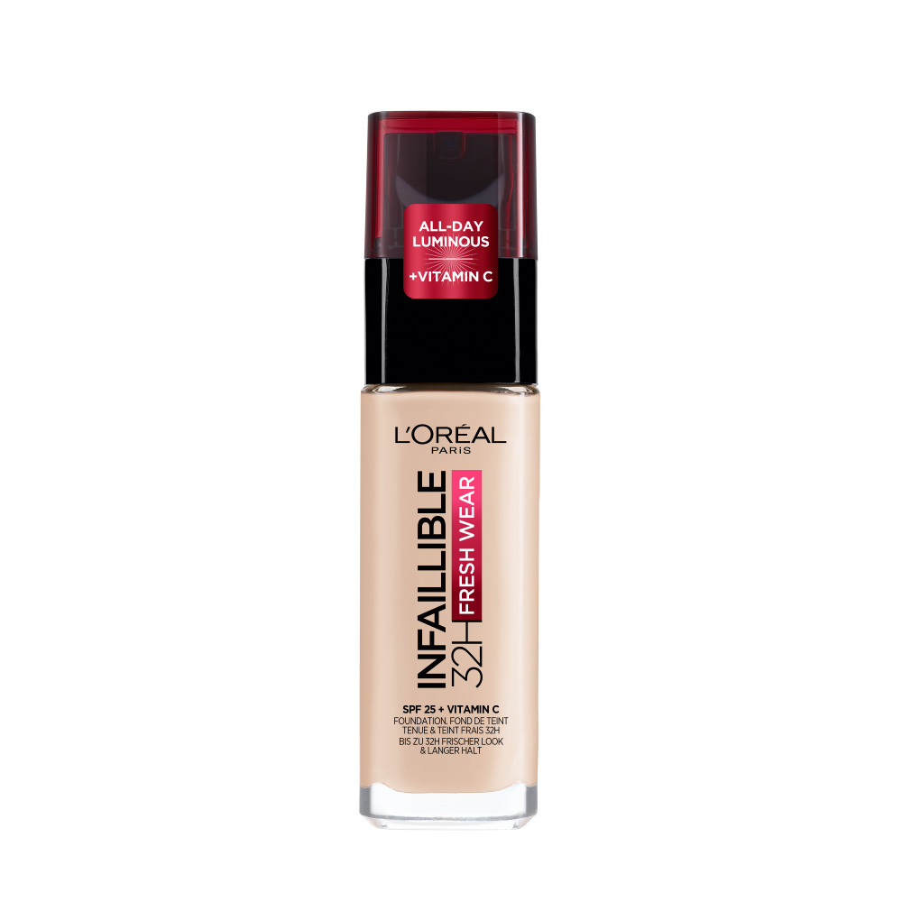 کرم پودر لورال اینفائیبل 32 ساعته L’OREAL INFALLIBLE 32H Fresh Wear Foundation