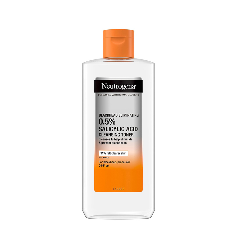 neutrogena-blackhead-eliminating-toner تونر ضد جوش سرسیاه نوتروژینا Neutrogena Blackhead Eliminating Cleansing Toner