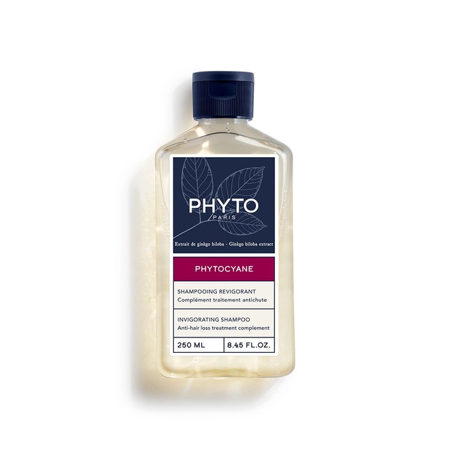phyto-phytocyane-invigorating-shampoo-women شامپو ضد ریزش و تقویت کننده زنانه فیتو مدل Phytocyane