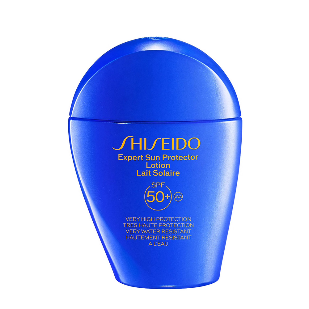 shiseido-expert-sun-protector-lotion-spf-50 لوسیون ضدآفتاب شیسیدو مدل Expert Sun Protector SPF50