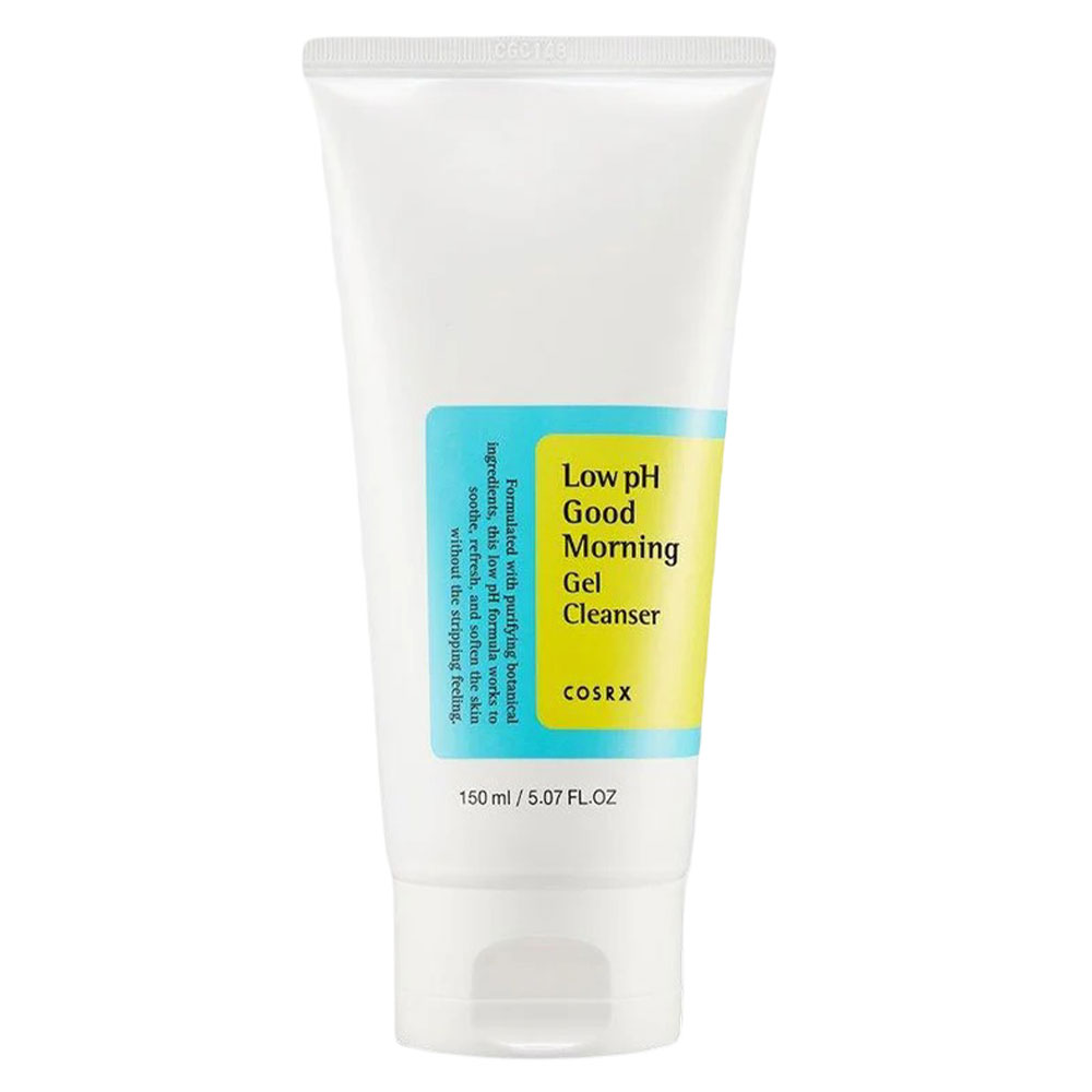 cosrx-low-ph-good-morning-gel-cleanser ژل شستشوی صورت گود مورنینگ با pH پایین کوزارکس