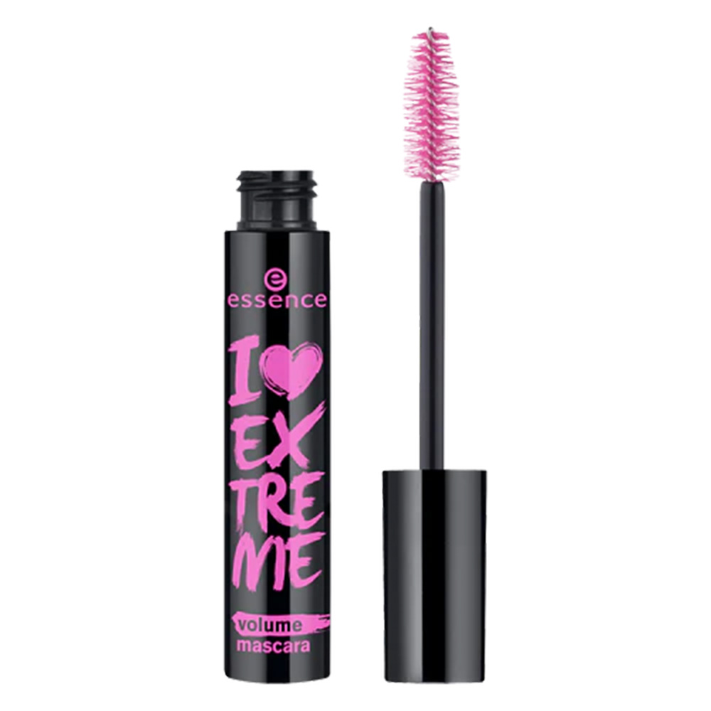 essence-i-love-extreme-crazy-volume-mascara ریمل مشکی حجم دهنده اسنس مدل I Love Extreme Volume