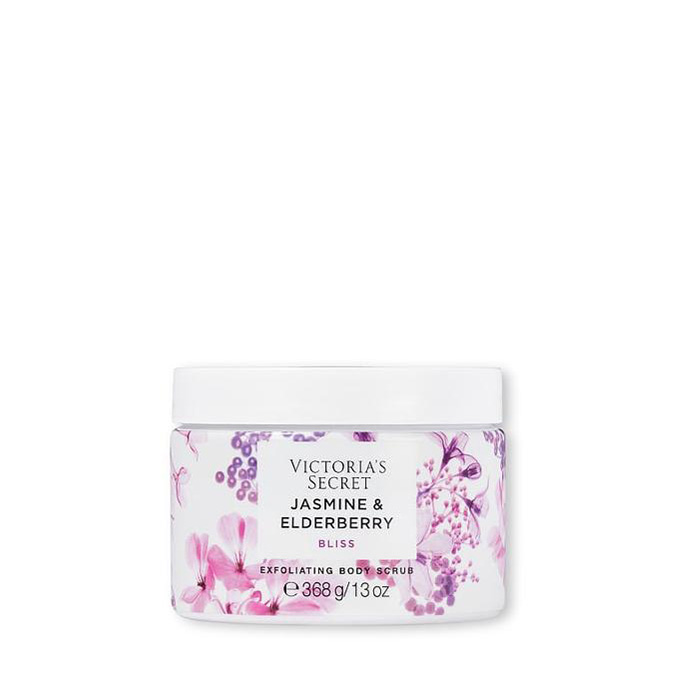 victorias-secret-jasmine-elderberry-body-scrub اسکراب بدن ویکتوریا سکرت با رایحه Jasmine & Elderberry