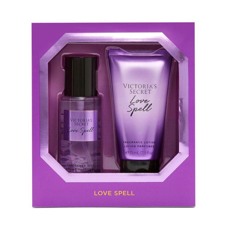 ست هدیه بادی میست و لوشن ویکتوریا سکرت مدل Love Spell (طلسم عشق)