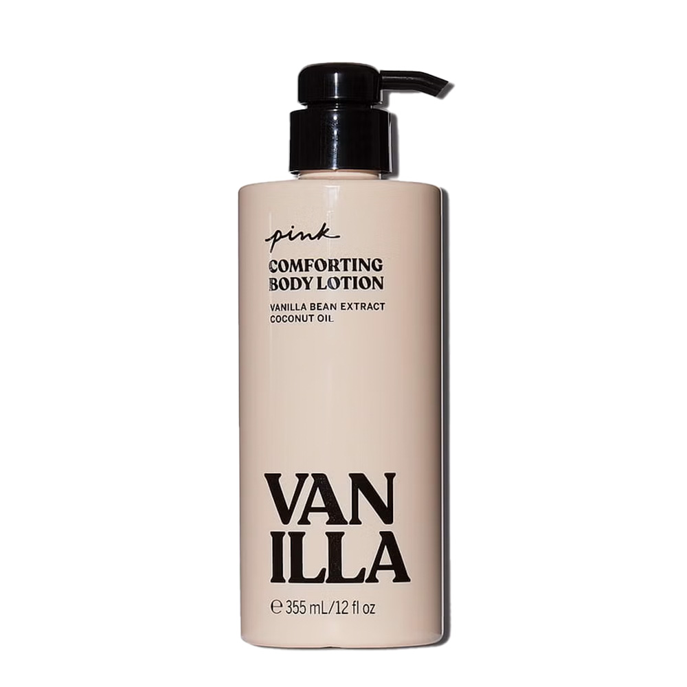 victorias-secret-pink-vanilla-body-lotion لوسیون بدن وانیلی ویکتوریا سکرت (Victoria's Secret PINK Vanilla Comforting Body Lotion)