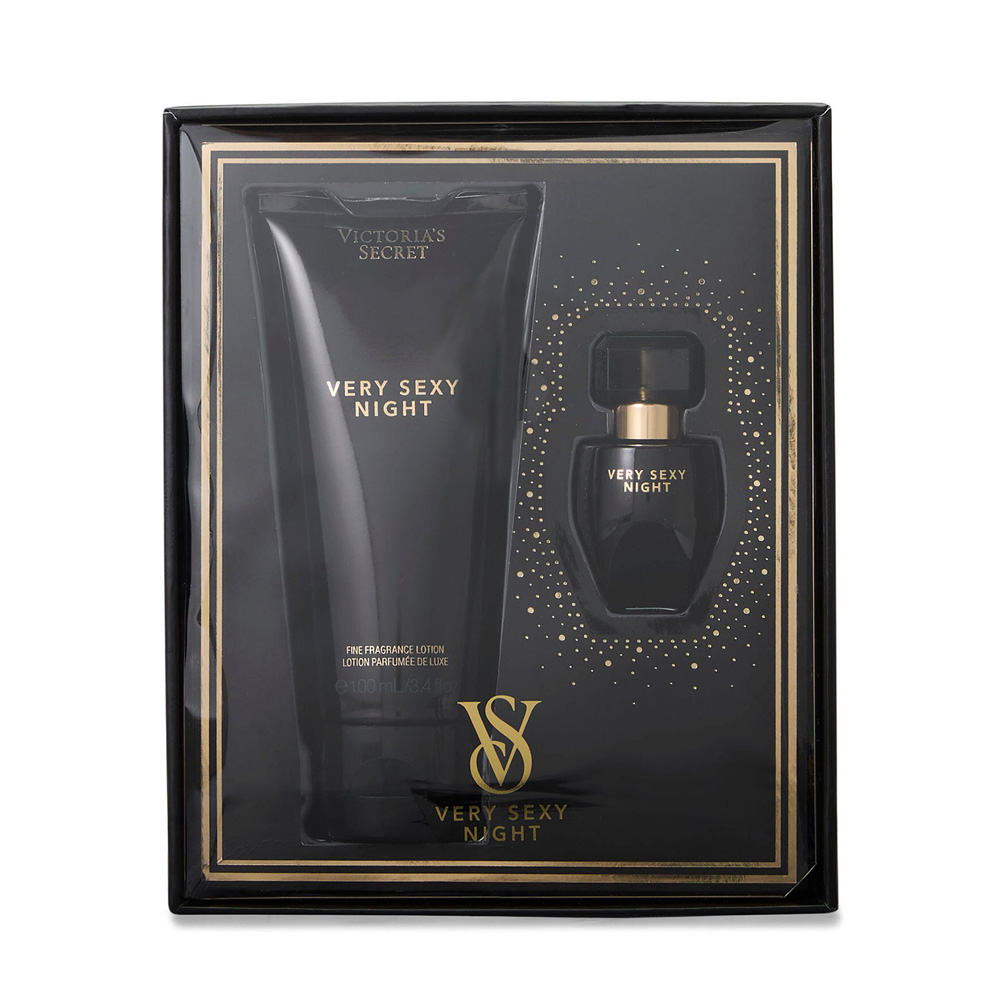 ست هدیه عطر و لوشن ویکتوریا سکرت مدل Very Sexy Night