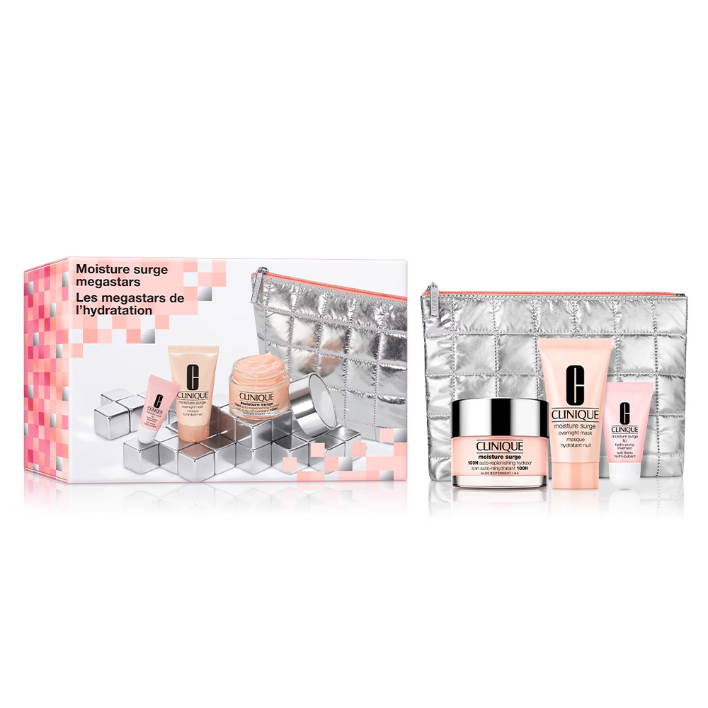 Clinique-moisture-surge-megastars-skincare-set ست مرطوب کننده کلینیک(مگا استارز)