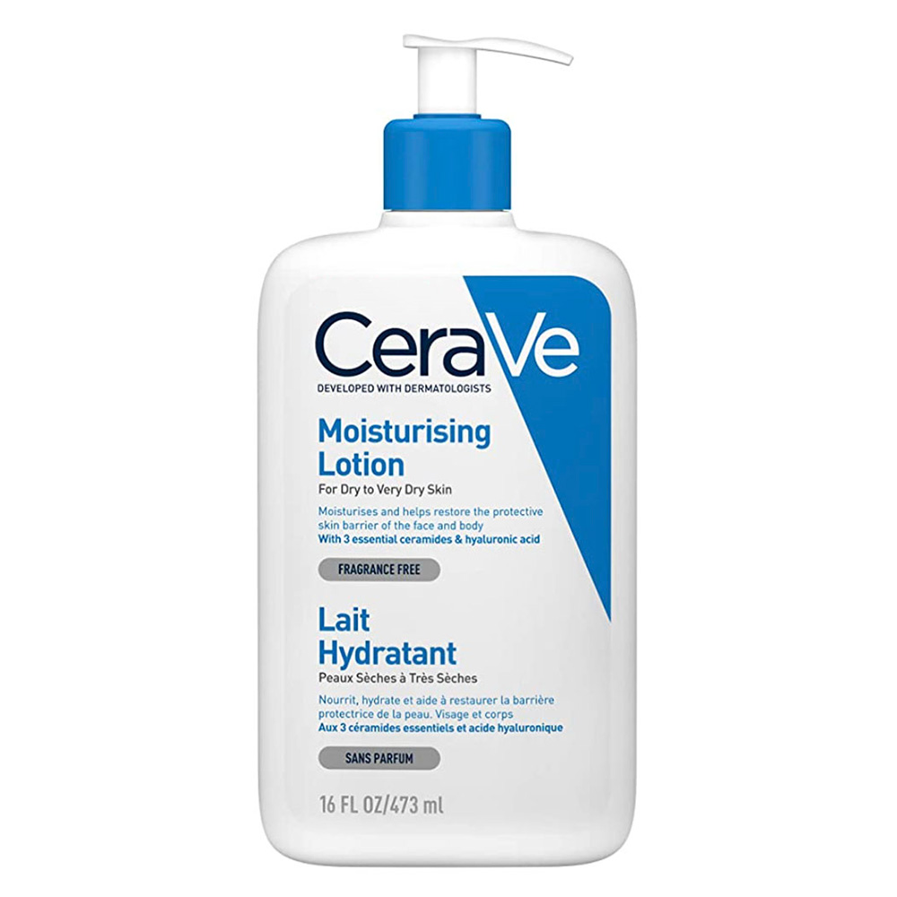 cerave-moisturizing-lotion-dry-to-very-dry-skin لوسیون مرطوب کننده سراوی (CeraVe Moisturizing Lotion)