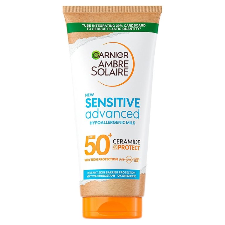 کرم ضد آفتاب گارنیر (Garnier Ambre Solaire Sensitive Advanced Sun Cream SPF 50+)