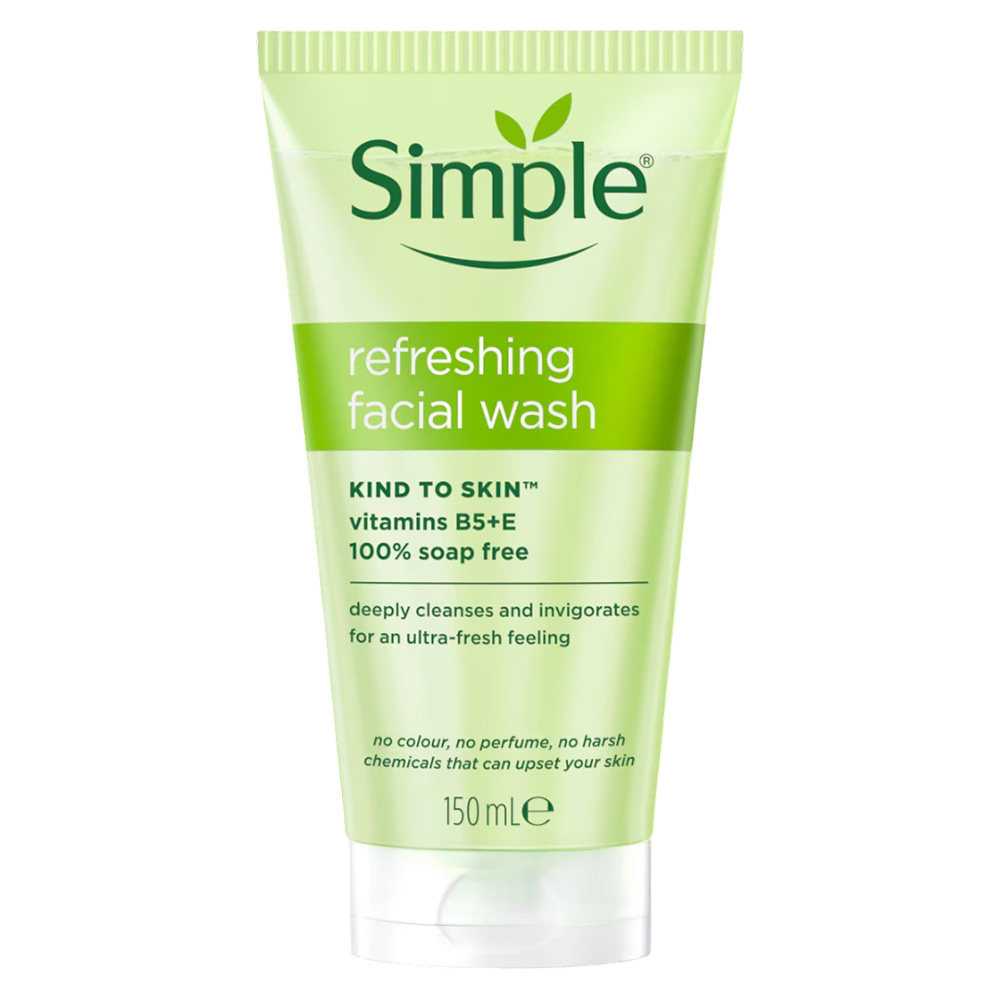 kind-to-skin-refreshing-facial-gel-wash ژل شستشوی صورت سیمپل مدل Kind to Skin | مناسب انواع پوست