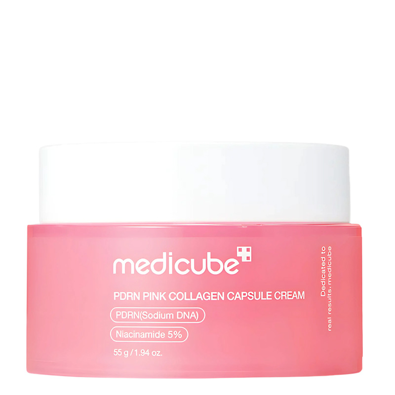 medicube-pdrn-pink-collagen-capsule-cream کرم کپسولی کلاژن و PDRN مدی کیوب