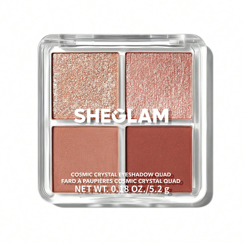 sheglam-Cosmic-Crystal-Eyeshadow-Quad پالت سایه چشم 4 رنگ شیگلم مدل Cosmic Crystal