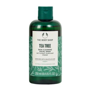شوینده صورت بادی شاپ مدل تی تری (The Body Shop Tea Tree Skin Clearing Facial Wash)