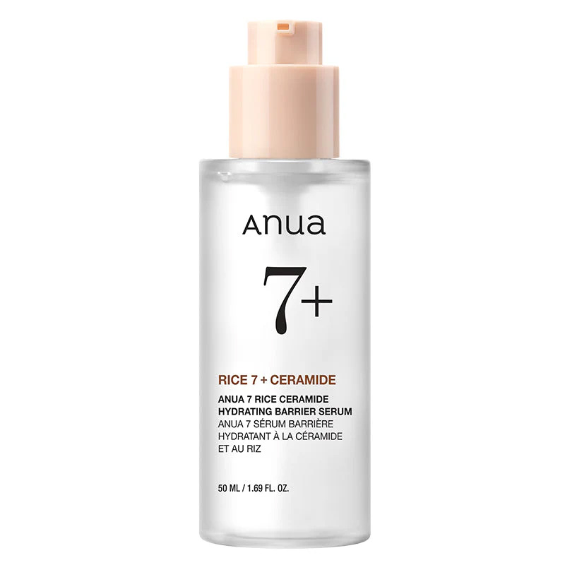 anua-7-rice-ceramide-hydrating-barrier-serum سرم آبرسان و تقویتکننده سد پوستی آنوا مدل 7 عصاره برنج و سرامید
