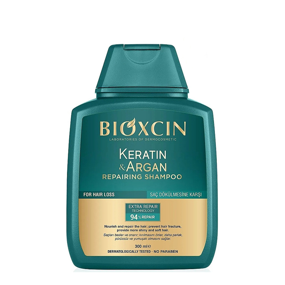 bioxcin-keratin-argan-shampoo شامپو بیوکسین مدل کراتین و آرگان (Bioxcin Keratin & Argan Shampoo)