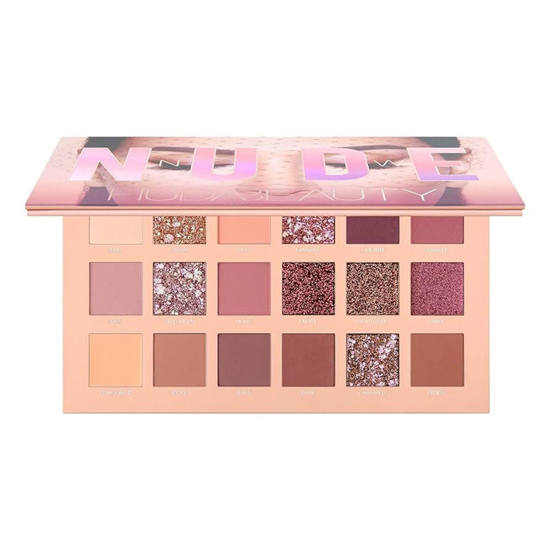 huda-beauty-the-new-nude-eyeshadow-palette پالت سایه هـدی بیوتی مدل نود