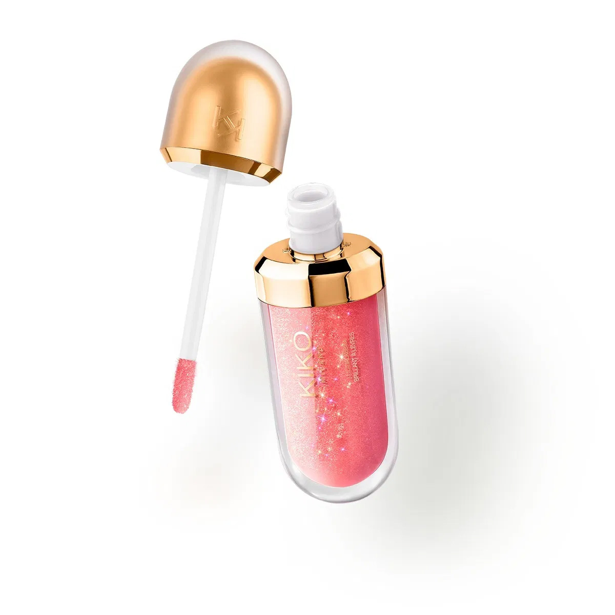 kiko-juicy-fizz-3d-hydra-lip-gloss-limited-edition-fruity-sorbetto لیپ گلاس کیکو مدل Juicy Fizz 3D Hydra (لیمیتد ادیشن) 02 Fruity Sorbetto