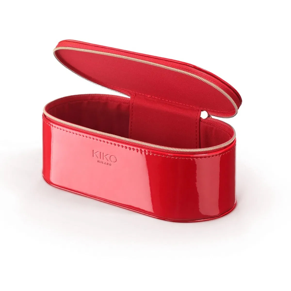 kiko-gloss-supreme-make-up-bag-opened کیف کیکومیلانو، مدل Gloss Supreme - Image 1